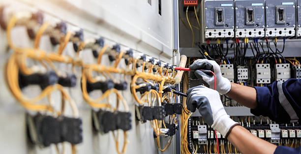 Professional Electrician technician working in Girard, PA